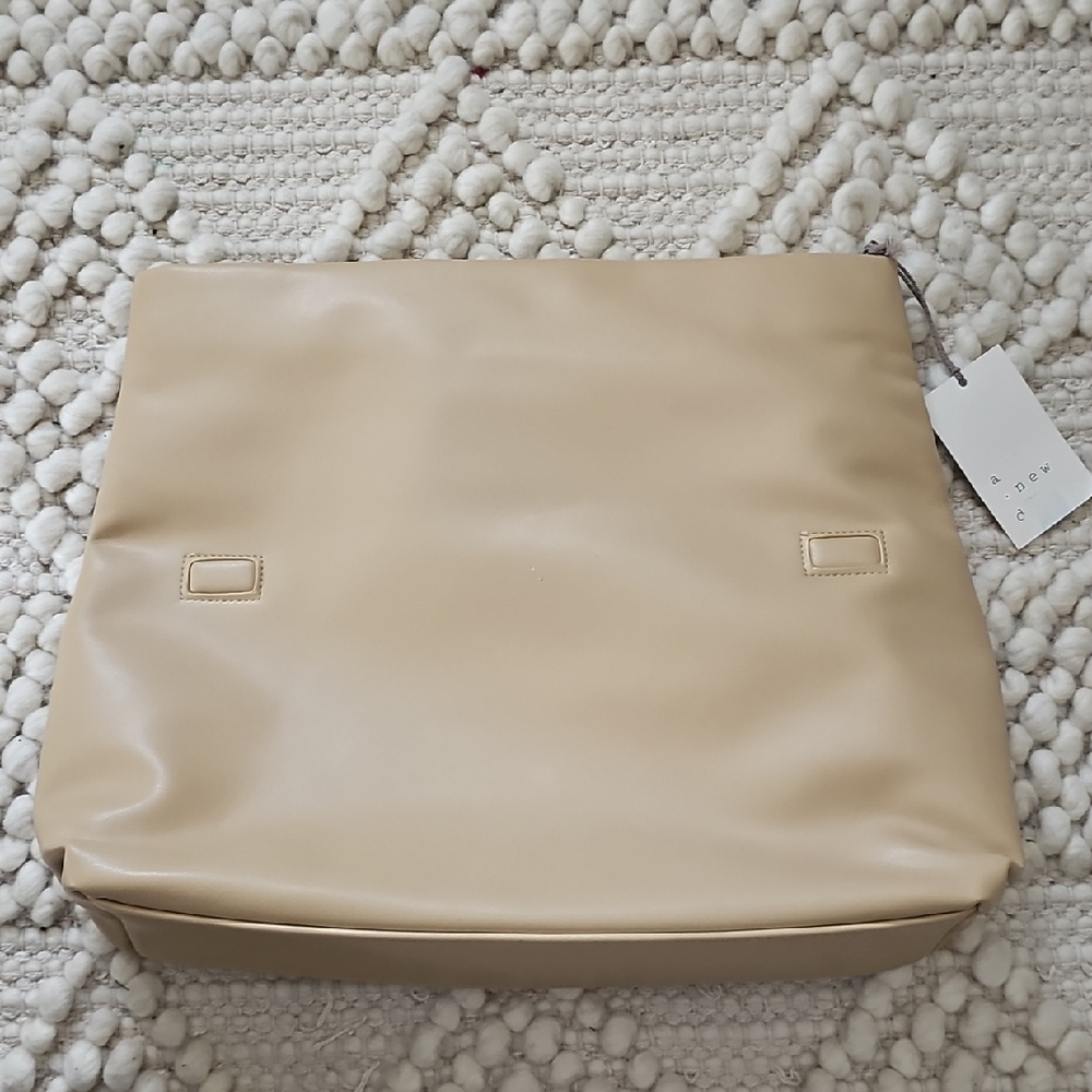 a new day Tan Clutch